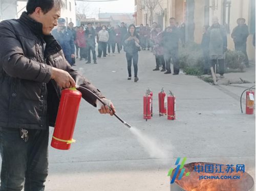 濱?？h五汛鎮開展 廠中廠 園區消防安全演練